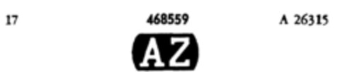 AZ Logo (DPMA, 21.07.1934)