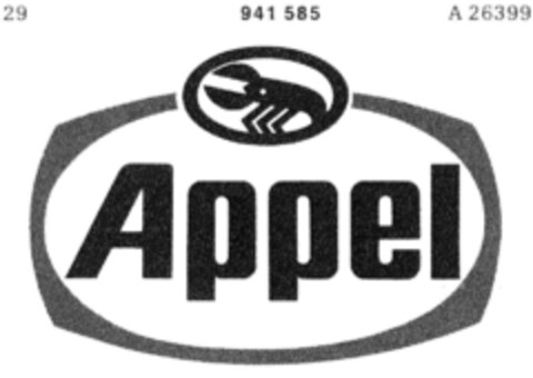 Appel Logo (DPMA, 18.10.1974)