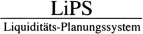 LiPS Liquiditäts-Planungssystem Logo (DPMA, 05/22/1993)