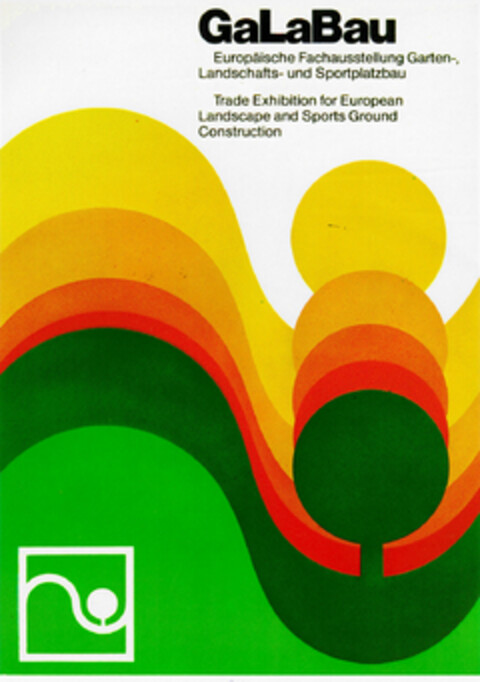 GaLaBau Europäische Fachausstellung Garten-, Landschafts- und Sportplatzbau Logo (DPMA, 02.10.1980)