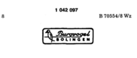 Burgvogel SOLINGEN Logo (DPMA, 18.06.1982)