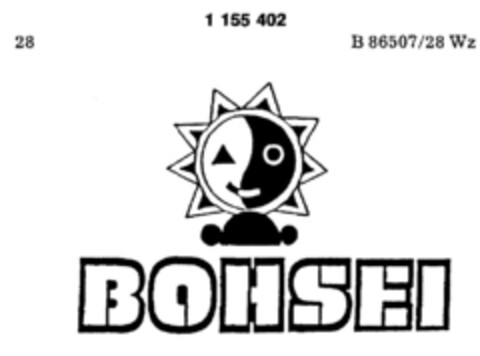 BOHSEI Logo (DPMA, 01.02.1989)