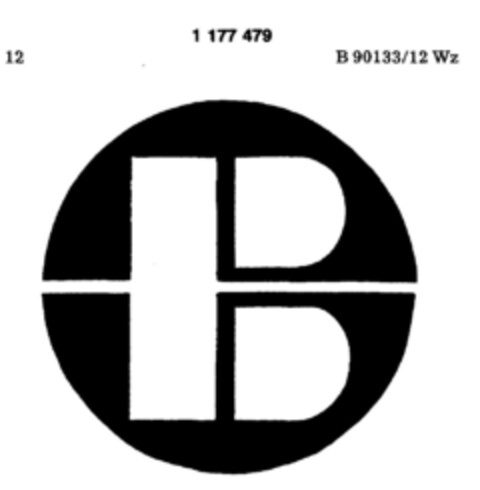 B Logo (DPMA, 15.06.1990)