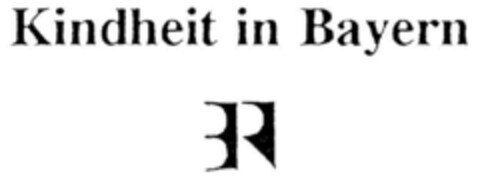 Kindheit in Bayern BR Logo (DPMA, 21.03.1991)