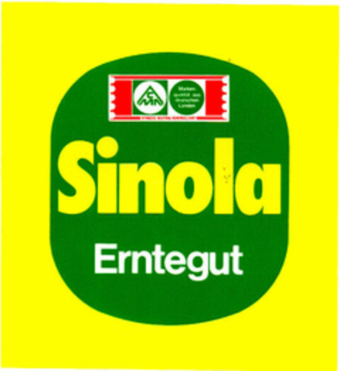 Sinola Erntegut Logo (DPMA, 26.01.1977)