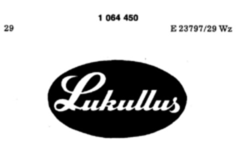 Lukullus Logo (DPMA, 10.08.1983)