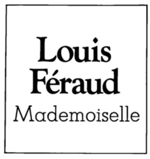 Louis Féraud Mademoiselle Logo (DPMA, 01.09.1971)
