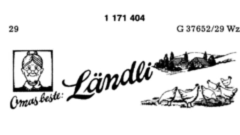 Omas beste: Ländli Logo (DPMA, 01/18/1990)