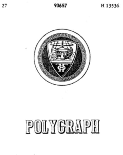 POLYGRAPH Logo (DPMA, 27.10.1906)