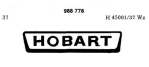 HOBART Logo (DPMA, 04/02/1979)