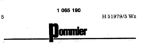 Pommler Logo (DPMA, 11/23/1983)