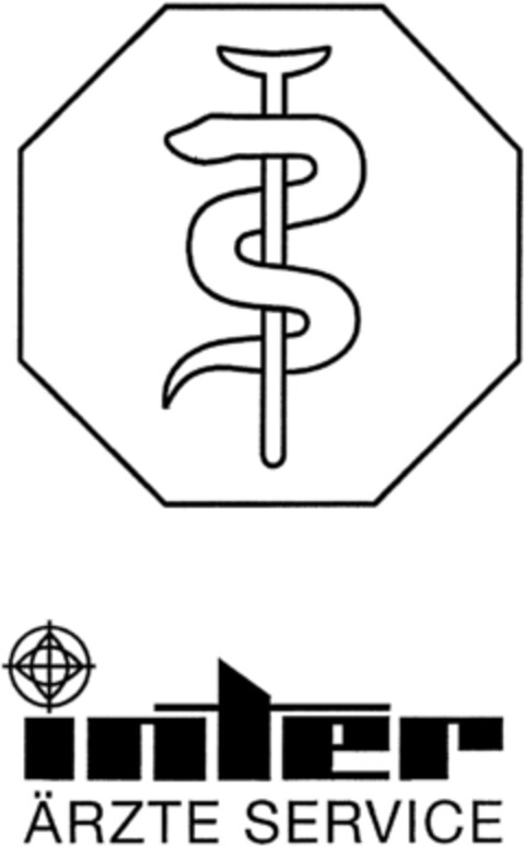 inter ÄRZTE SERVICE Logo (DPMA, 08.10.1992)
