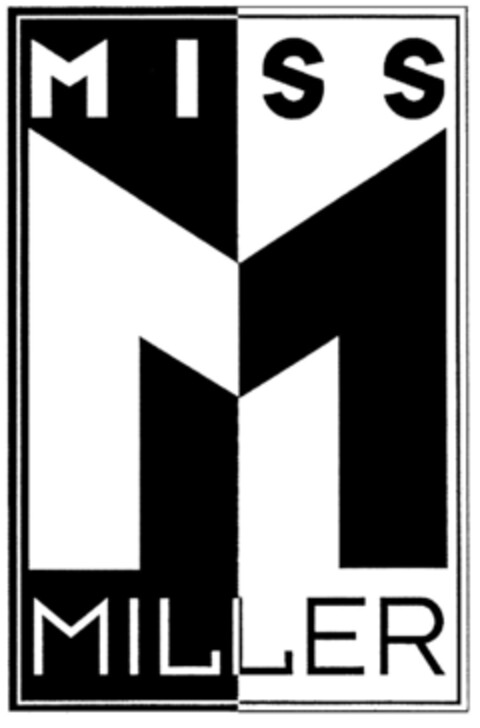 M MISS MILLER Logo (DPMA, 21.08.1991)