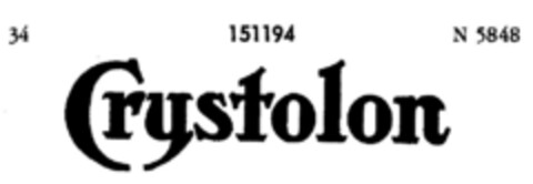 Crystolon Logo (DPMA, 04.07.1911)