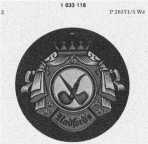 Radford`s Logo (DPMA, 20.06.1981)