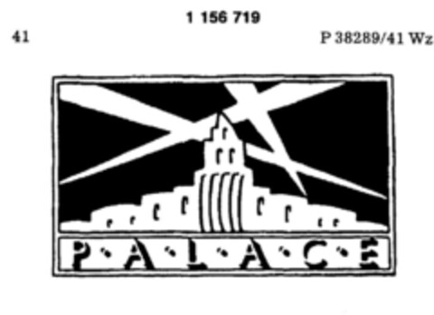 PALACE Logo (DPMA, 05/13/1989)