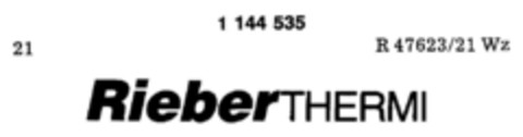 RieberTHERMI Logo (DPMA, 19.01.1989)