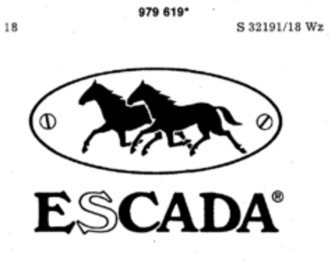 ESCADA Logo (DPMA, 02.08.1978)