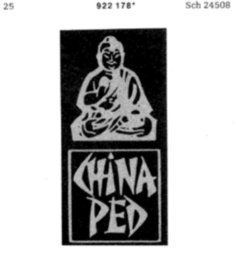 CHINA PED Logo (DPMA, 18.02.1974)