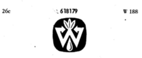 W Logo (DPMA, 01.12.1949)