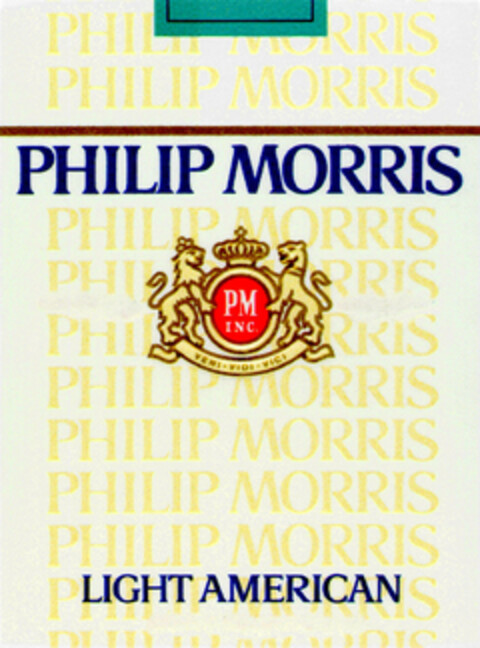 PHILIP MORRIS LIGHT AMERICAN Logo (DPMA, 20.07.1990)