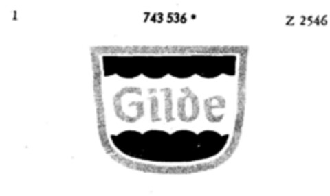 Gilde Logo (DPMA, 24.02.1959)
