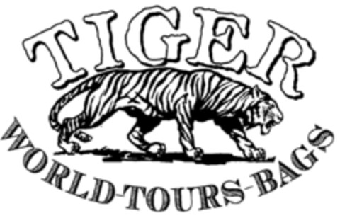 TIGER WORLD-TOURS-BAGS Logo (DPMA, 14.02.2000)