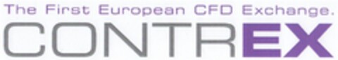 The First European CFD Exchange. CONTREX Logo (DPMA, 04/21/2009)