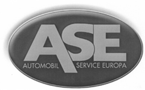 ASE AUTOMOBIL SERVICE EUROPA Logo (DPMA, 17.07.2009)