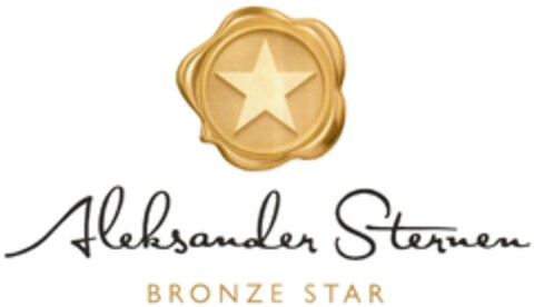 Aleksander Sternen BRONZE STAR Logo (DPMA, 16.08.2013)