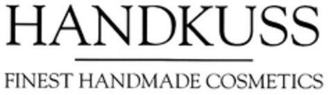 HANDKUSS FINEST HANDMADE COSMETICS Logo (DPMA, 11/14/2013)