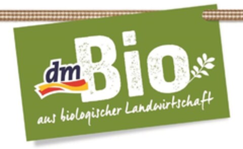 dm Bio aus biologischer Landwirtschaft Logo (DPMA, 11/28/2014)