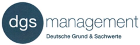 dgs management Deutsche Grund & Sachwerte Logo (DPMA, 08.01.2015)