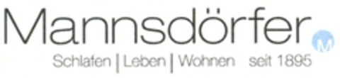 Mannsdörfer Schlafen I Leben I Wohnen seit 1895 Logo (DPMA, 04.03.2016)