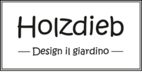 Holzdieb - Design il giardino - Logo (DPMA, 19.02.2016)