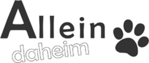 Allein daheim Logo (DPMA, 07.02.2017)