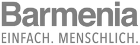 Barmenia EINFACH. MENSCHLICH. Logo (DPMA, 01/30/2019)