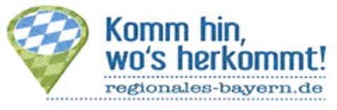 Komm hin, wo´s herkommt! regionales-bayern.de Logo (DPMA, 25.11.2020)