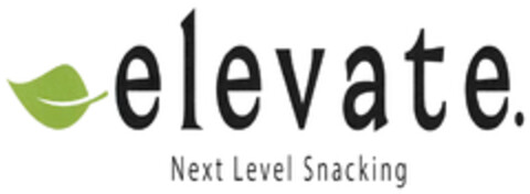 elevate. Next Level Snacking Logo (DPMA, 22.04.2020)
