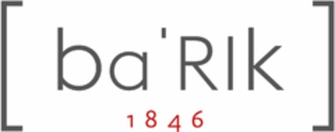 ba'RIk 1846 Logo (DPMA, 01.12.2020)