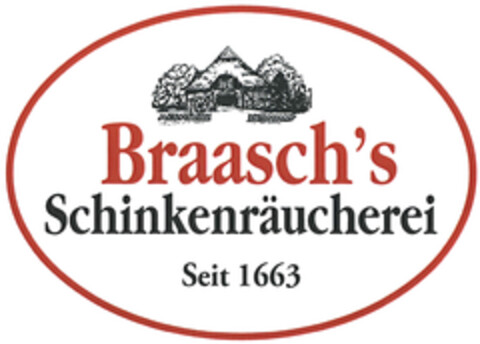 Braasch's Schinkenräucherei Seit 1663 Logo (DPMA, 12/08/2021)