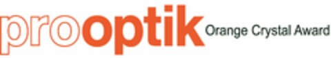 prooptik Orange Crystal Award Logo (DPMA, 11.01.2021)