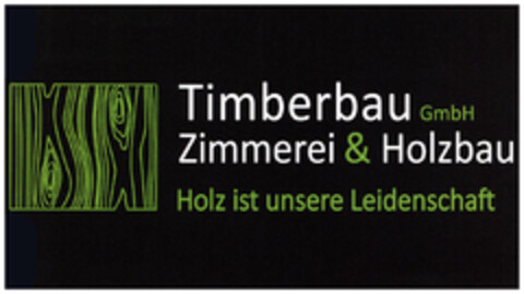 Timberbau GmbH Zimmerei & Holzbau Holz ist unsere Leidenschaft Logo (DPMA, 27.01.2022)