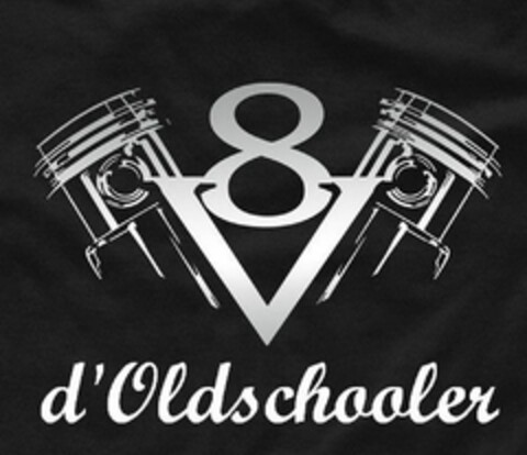 V8 d'Oldschooler Logo (DPMA, 09/14/2022)