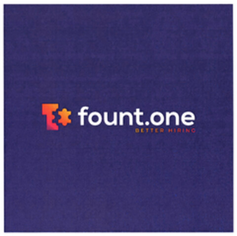 fount.one BETTER HIRING Logo (DPMA, 01/02/2024)