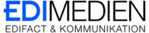 EDIMEDIEN EDIFACT & KOMMUNIKATION Logo (DPMA, 23.10.2024)