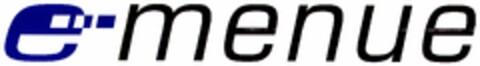 e-menue Logo (DPMA, 08.10.2002)