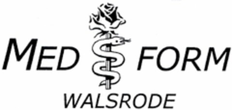 MEDFORM WALSRODE Logo (DPMA, 06.08.2003)