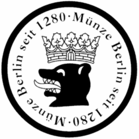 Münze Berlin seit 1280 Logo (DPMA, 27.08.2003)