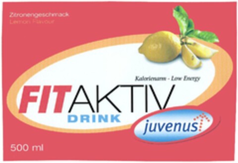 FITAKTIV DRINK juvenus Logo (DPMA, 29.12.2003)